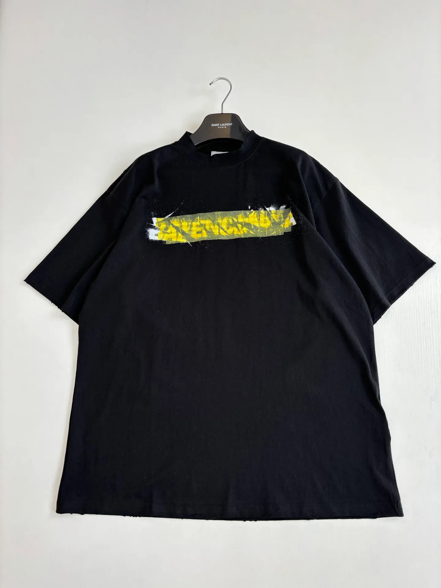 Balenciag*/ 26SS Series Yellow T + ， 、 ， Yellow ， 。 “ ” Balenciaga ， ， Size：XS/S/M/L
